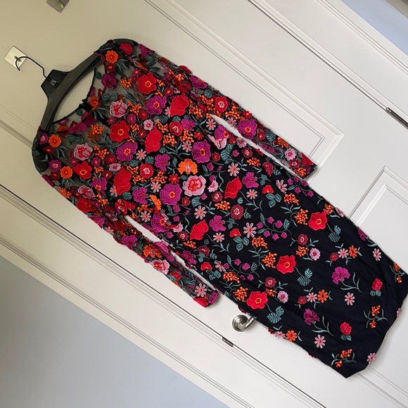 Lela Rose floral dress - Picture 2 of 8